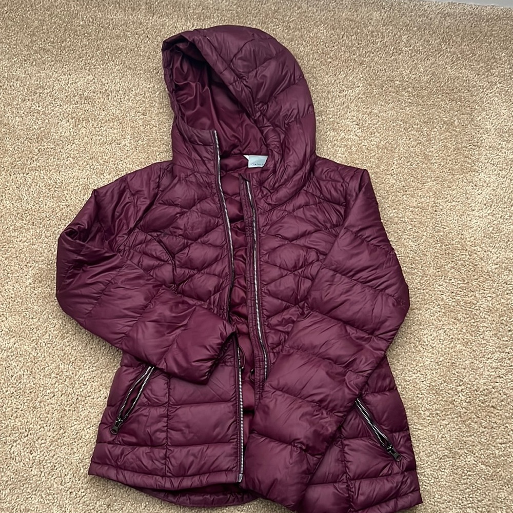 Womens Sz S Athleta hooded jacket